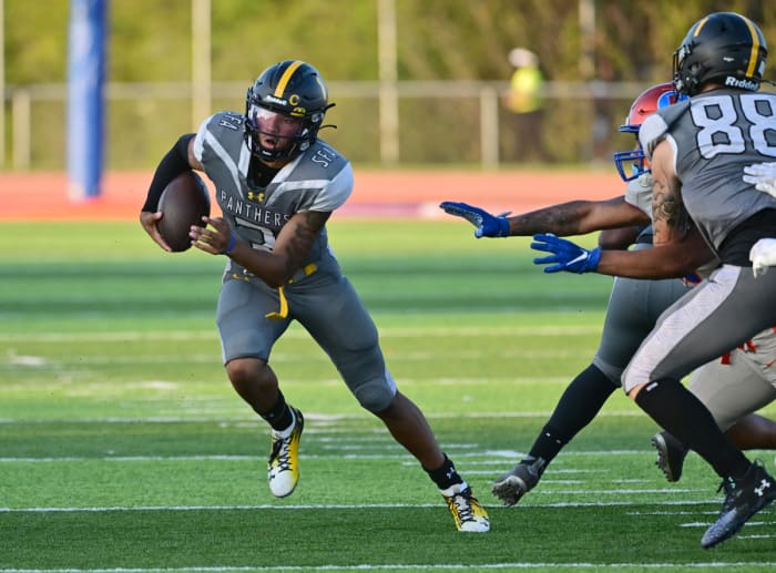 East St Louis St Frances Academy Illinois Maryland football 9-2-23 Tim Vizer 23594